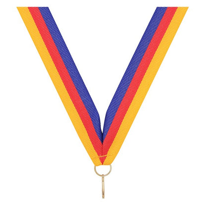 Gold / Red / Blue Ribbon