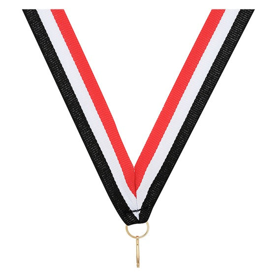 Red / White / Black Ribbon