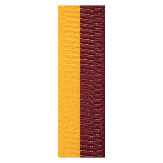 Maroon / Gold Ribbon