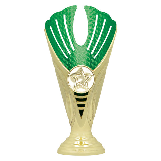 Paloma Holder - Gold / Green