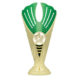 Paloma Holder - Gold / Green