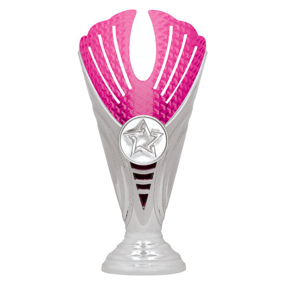 Paloma Holder - Silver / Pink