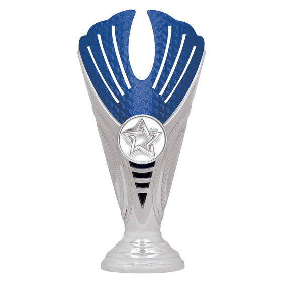 Paloma Holder - Silver / Blue