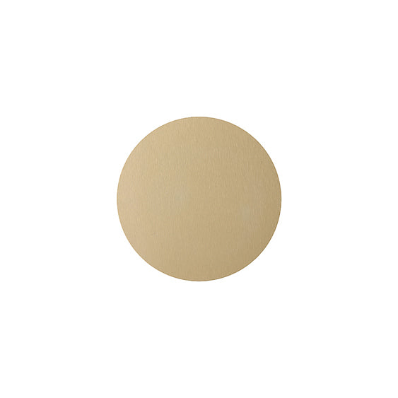 Sublimation Disc - Gold with Adhesive