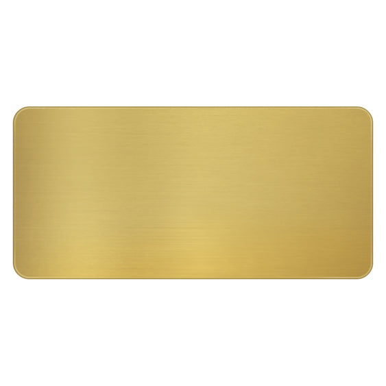Plate - 75x38mm