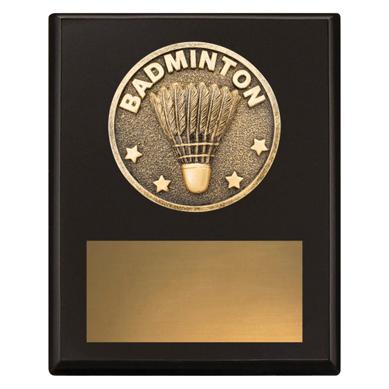 Challenge Plaque - Badminton