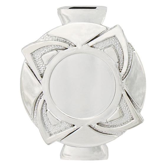Spacer Silver Rosette