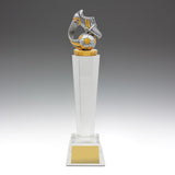 Football Crystal Pedestal