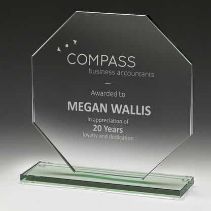 Jade Glass Octagon