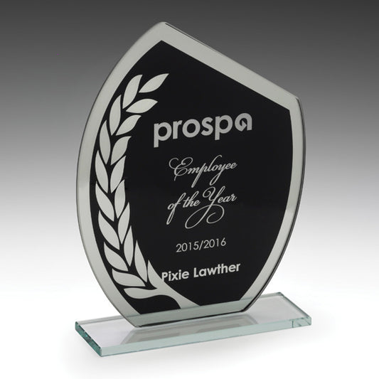 Black Wreath Glass Award