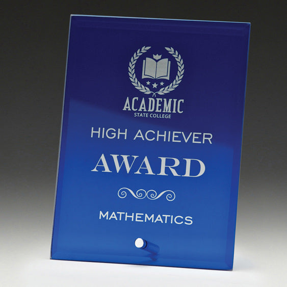 Craft Plaque Blue