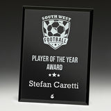 Radiant Plaque Black