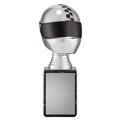 Silver 3D Helmet