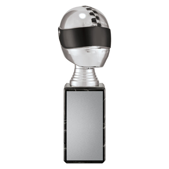 Silver 3D Helmet