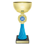 Turquoise Spiral Cup